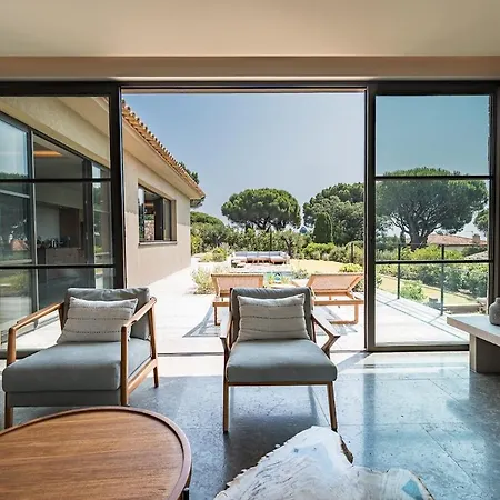 Vue Mer, A Pieds, Golfe De St Tropez 别墅 *