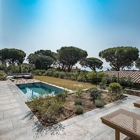Villa Vue Mer, A Pieds, Golfe De St Tropez *