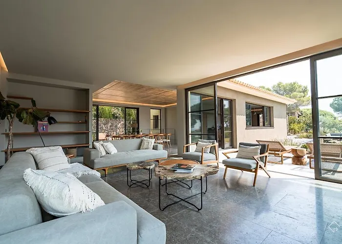 Villa Vue Mer, A Pieds, Golfe De St Tropez *